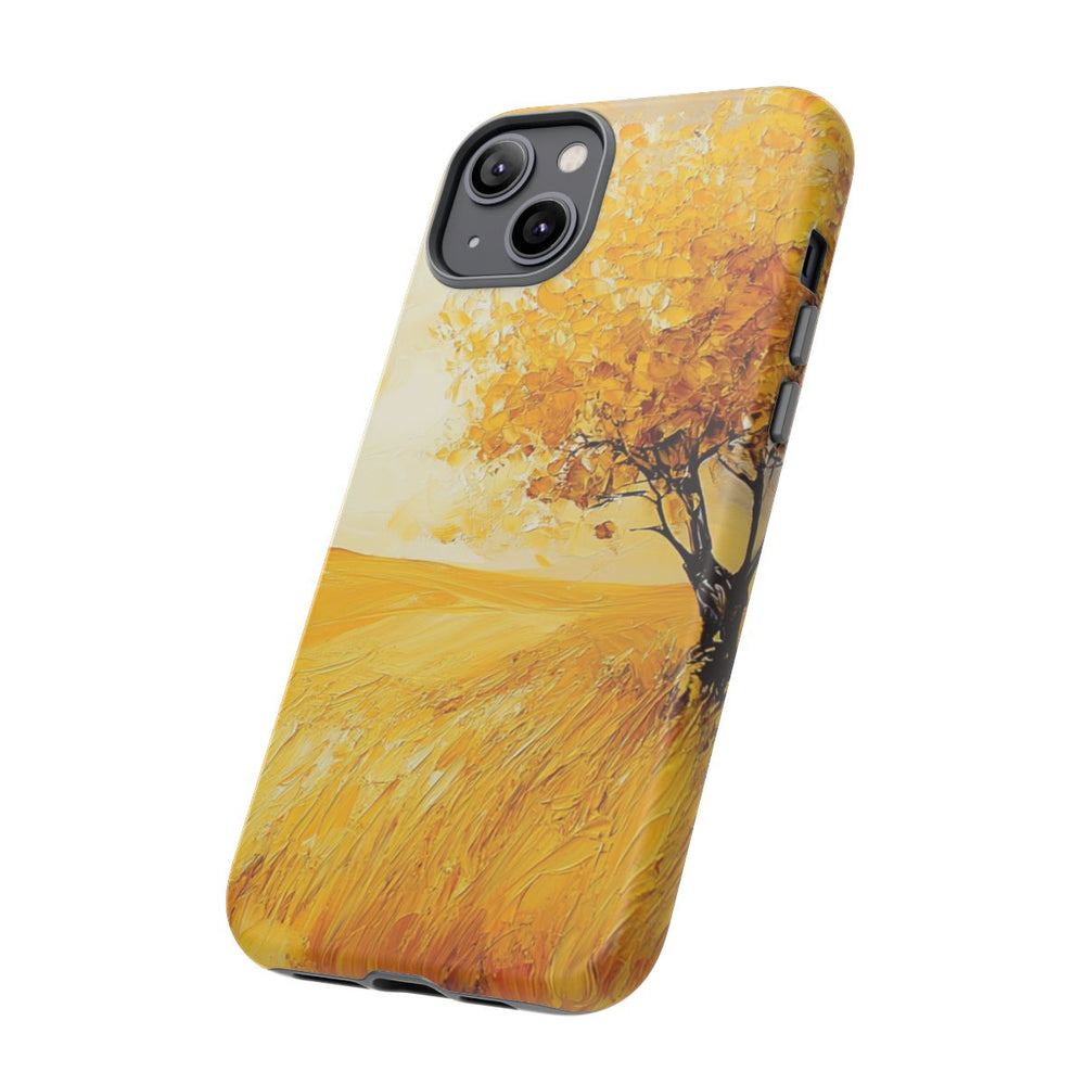 Gouden Herfstboomlandschap