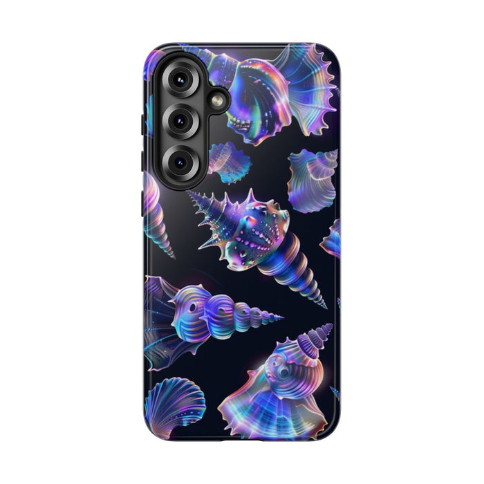 Neon Pastel Schelpenpatroon