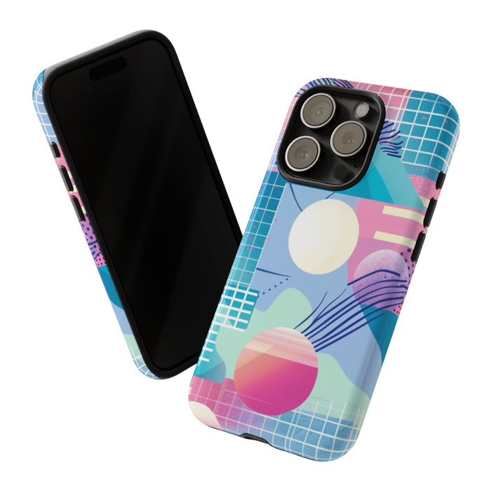 Abstract Geometrisch Patroon in Pasteltinten