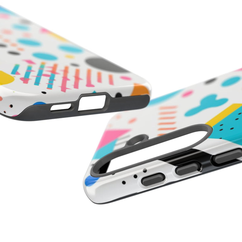 Kleurrijk Memphis Stijl Geometrisch Patroon