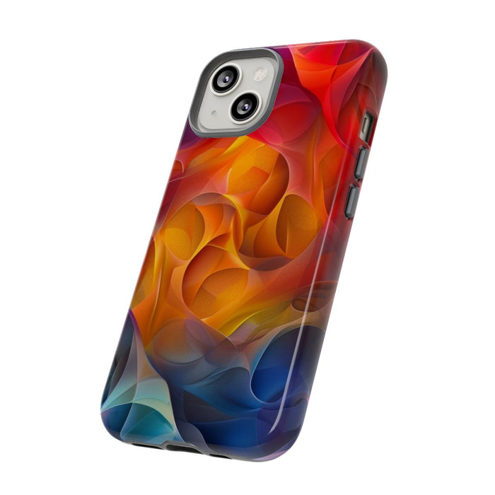 Kleurrijke Abstracte Vloeiende Vormen