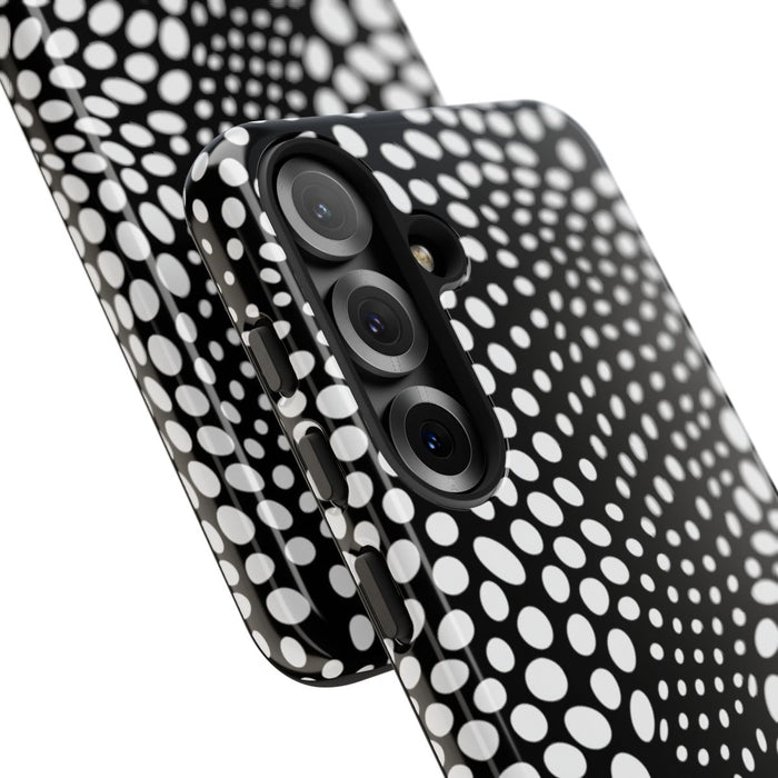 Zwart-Wit Optische Illusie Patroon