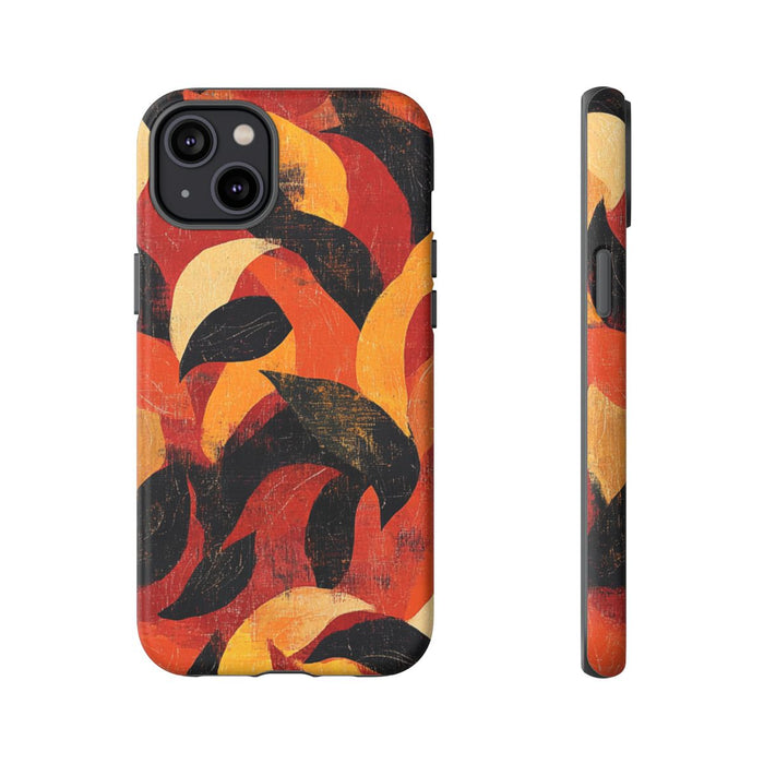 Abstract Herfstbladeren Patroon
