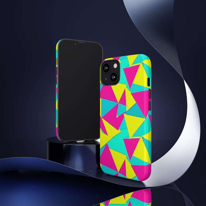 Neon Driehoekenpatroon
