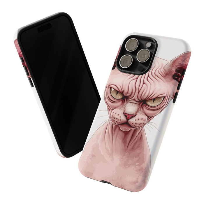 Roze Naaktkat Illustratie