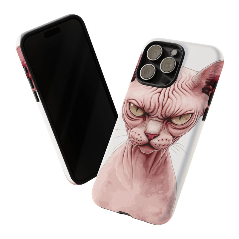 Roze Naaktkat Illustratie