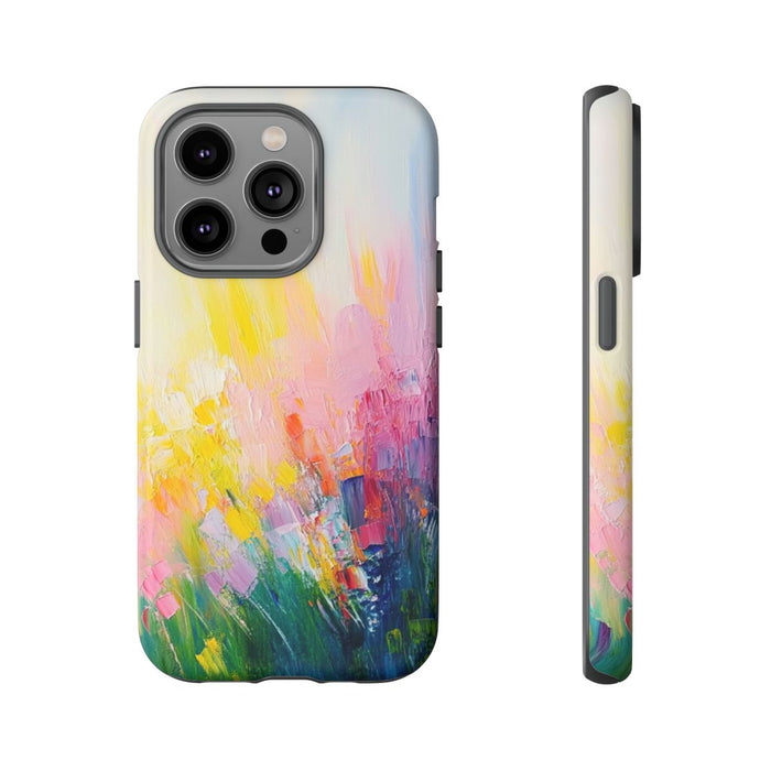 Abstracte Kleurrijke Verfstreken