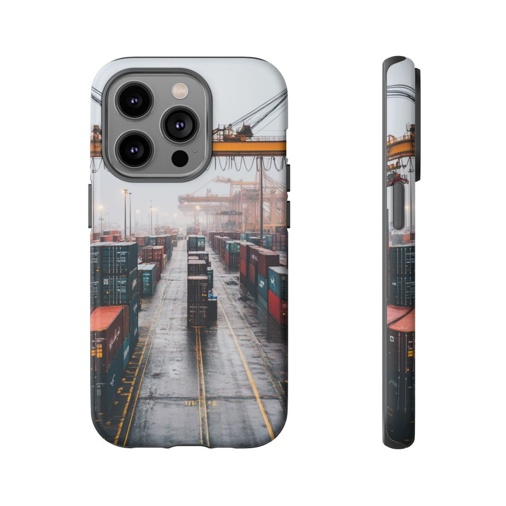 Industriële Vrachtcontainers en Hijskranen