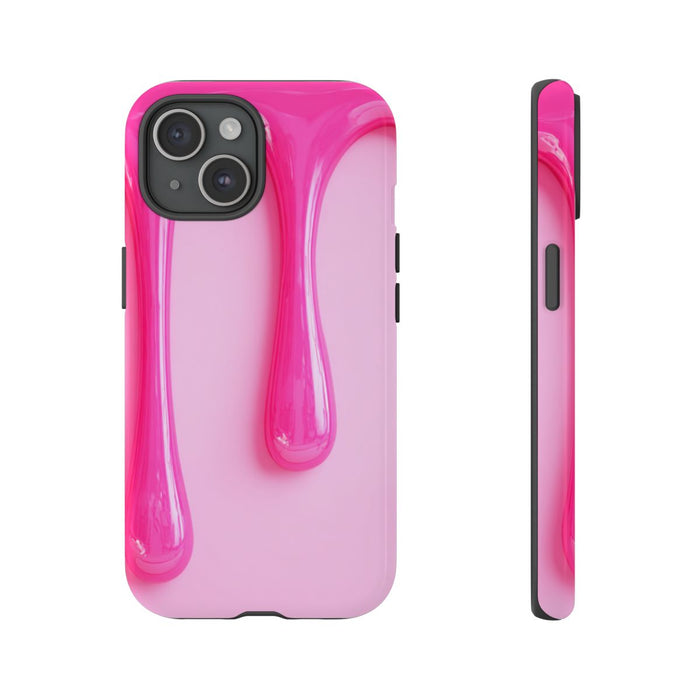 Glanzend Roze Druipend Vloeistofontwerp