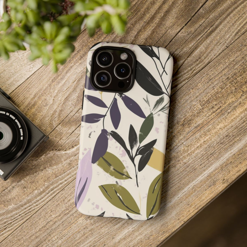 Gestileerd Botanisch Bladerenpatroon