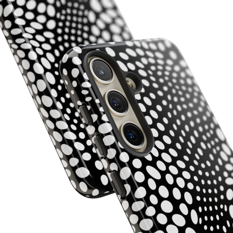 Zwart-Wit Optische Illusie Patroon