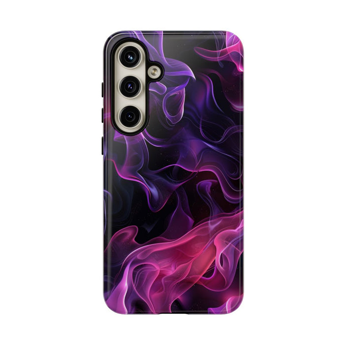 Violette en Roze Abstracte Vlammen