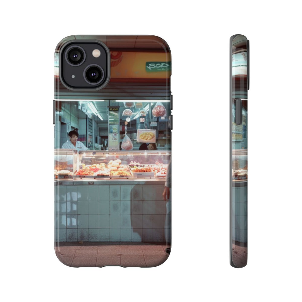 Straatvoedselkraam Tafereel