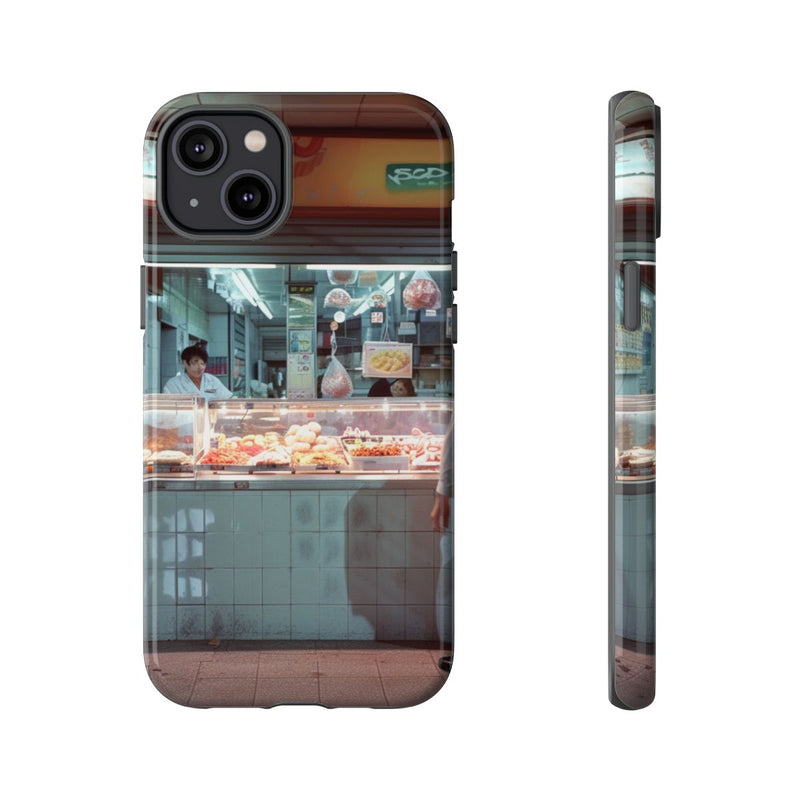 Straatvoedselkraam Tafereel