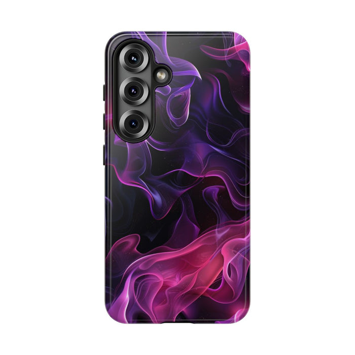 Violette en Roze Abstracte Vlammen