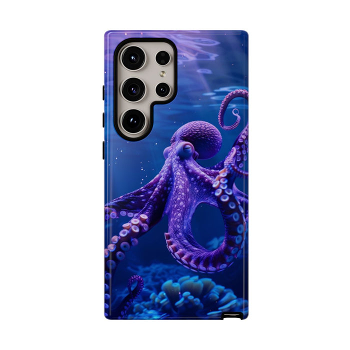 Paarse Octopus Onderwaterlandschap