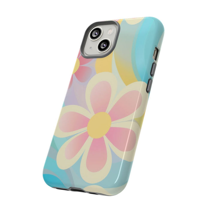 Pastel Groovy Bloemenpatroon
