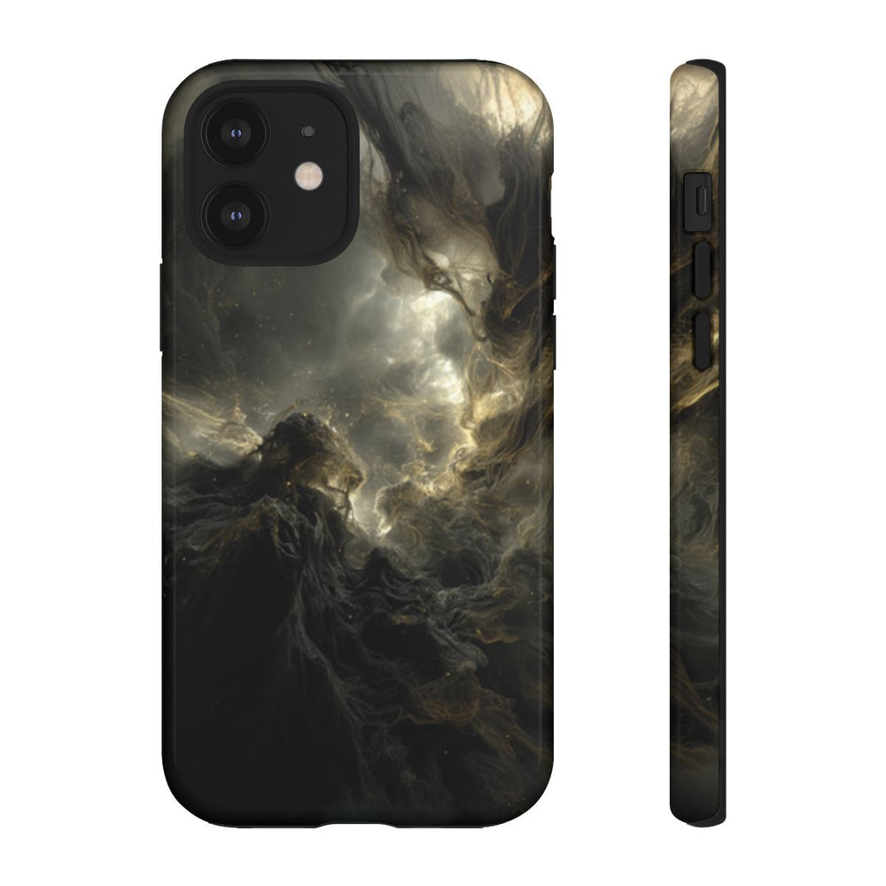 Abstracte Kosmische Schaduwen en Lichtwervelingen