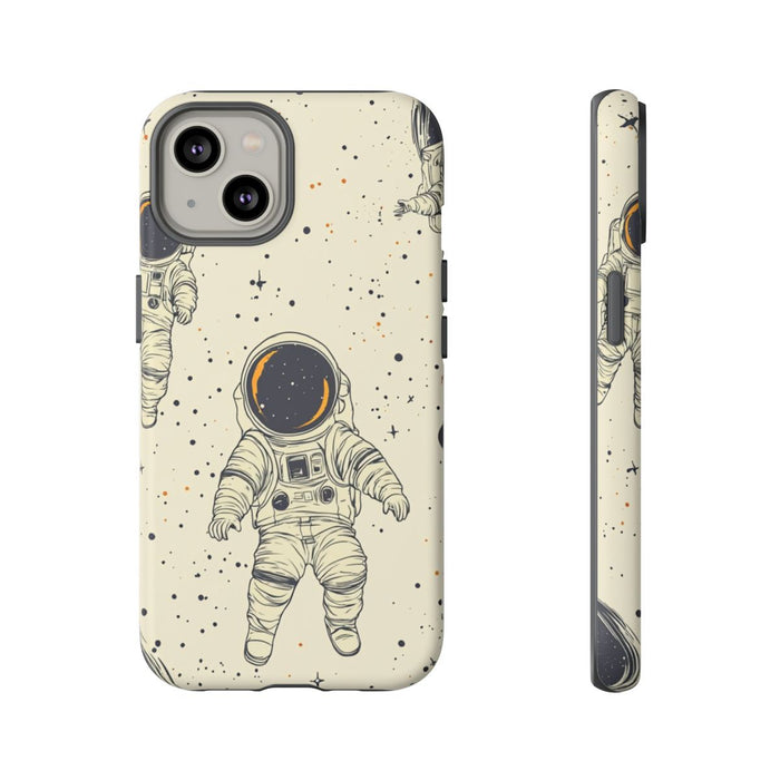 Zwevende Astronauten en Ruimtepatroon