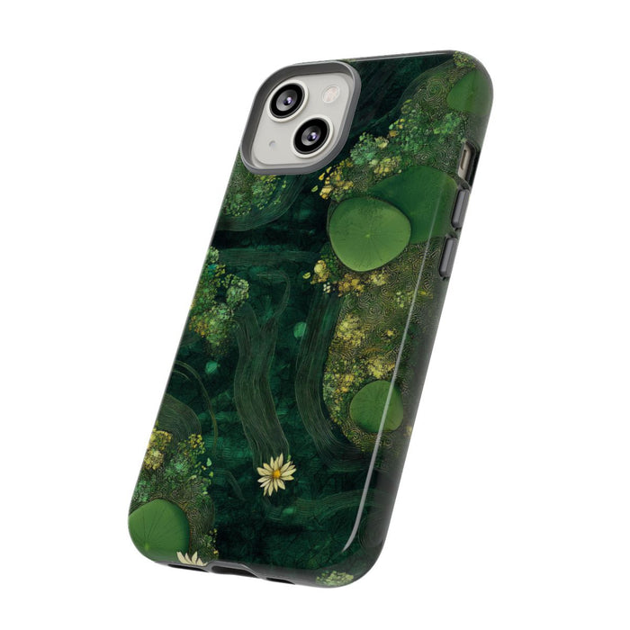 Geometrische Waterlelies en Bloemen