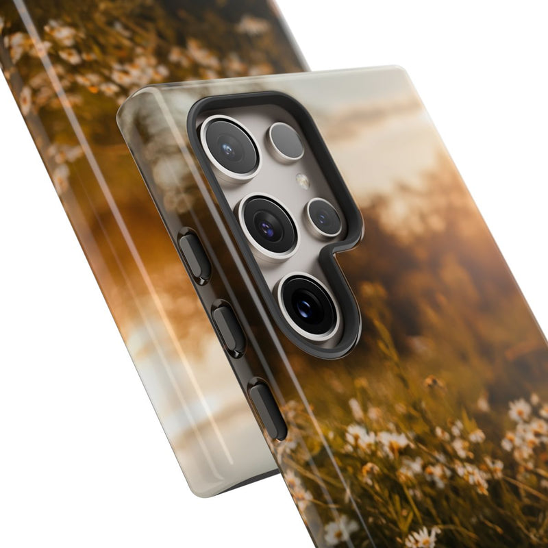 Zonnig Madeliefjesveld Ontbijtscène