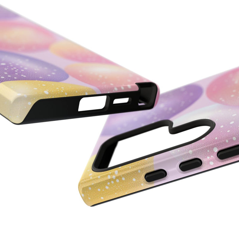 Pastelkleurige Glitter Paaseieren Patroon