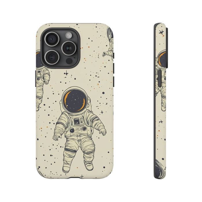 Zwevende Astronauten en Ruimtepatroon