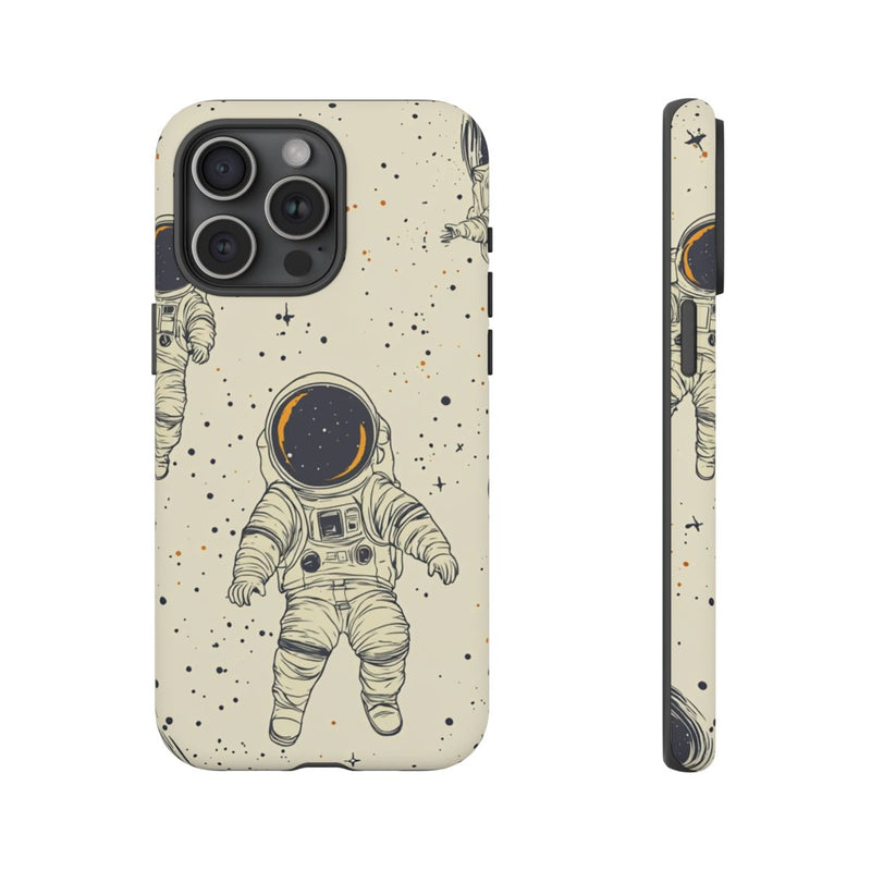 Zwevende Astronauten en Ruimtepatroon