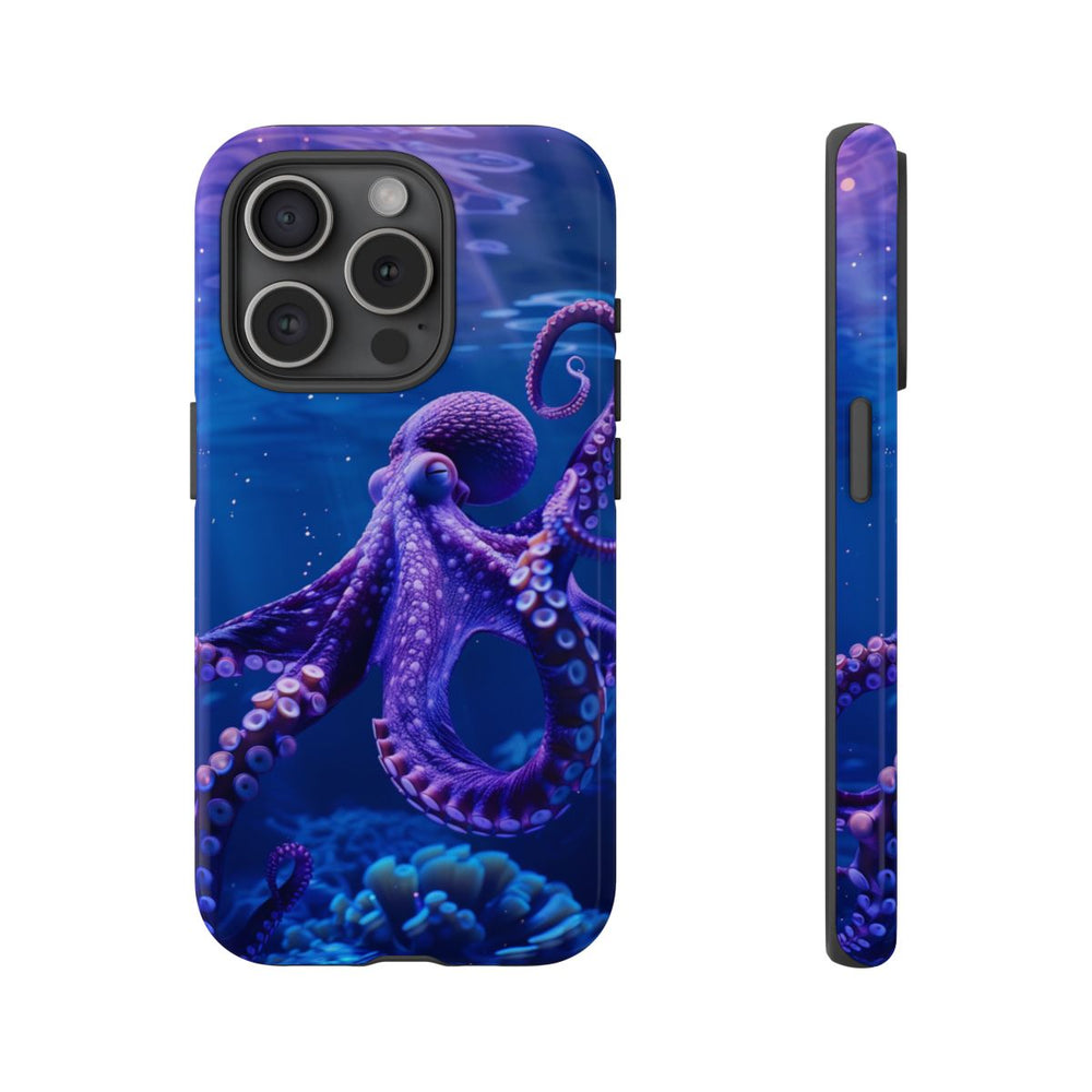 Paarse Octopus Onderwaterlandschap