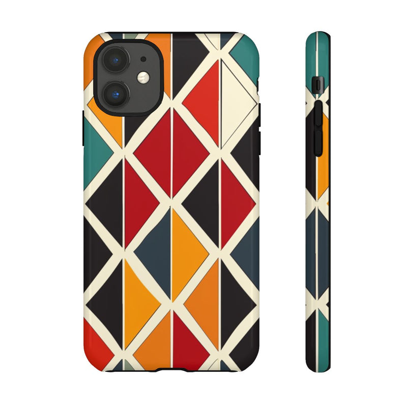 Kleurrijk Geometrisch Diamantpatroon