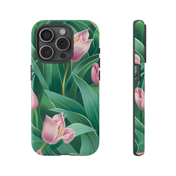 Roze Tulp Bloemenpatroon
