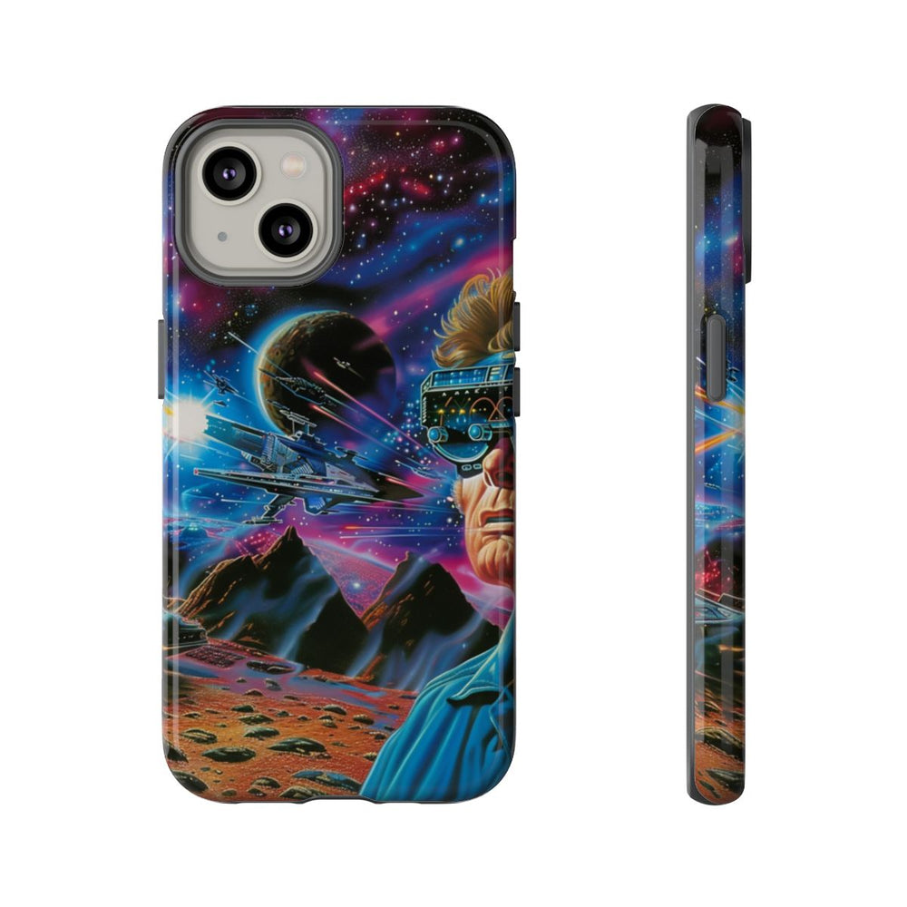 Futuristische Ruimtegevecht met Virtuele Realiteit