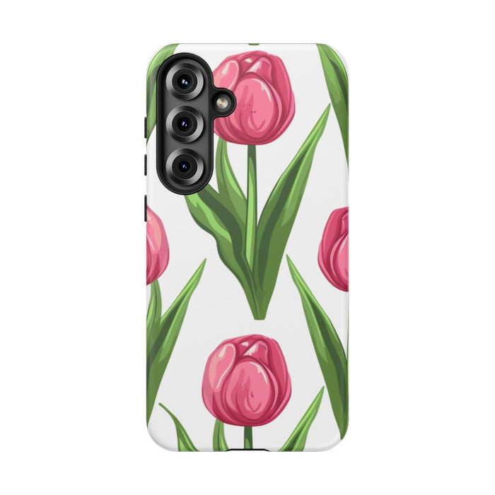 Roze Tulp Bloemenpatroon
