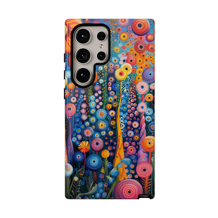 Levendig Abstract Bloemenpatroon
