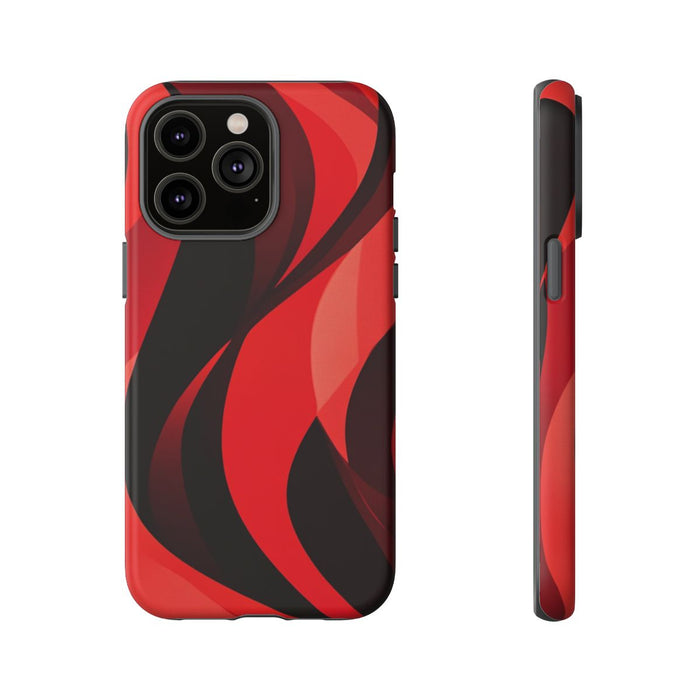 Moderne Rode Golfpatroon