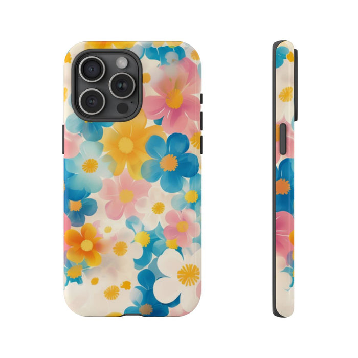 Vrolijk Pastel Bloemenpatroon