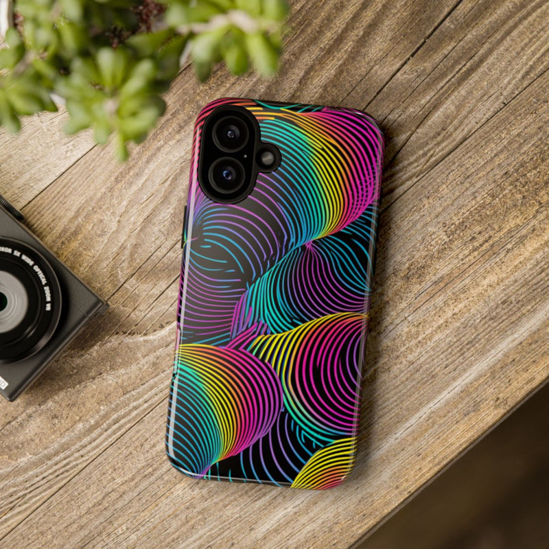 Kleurrijk Psychedelisch Optisch Patroon