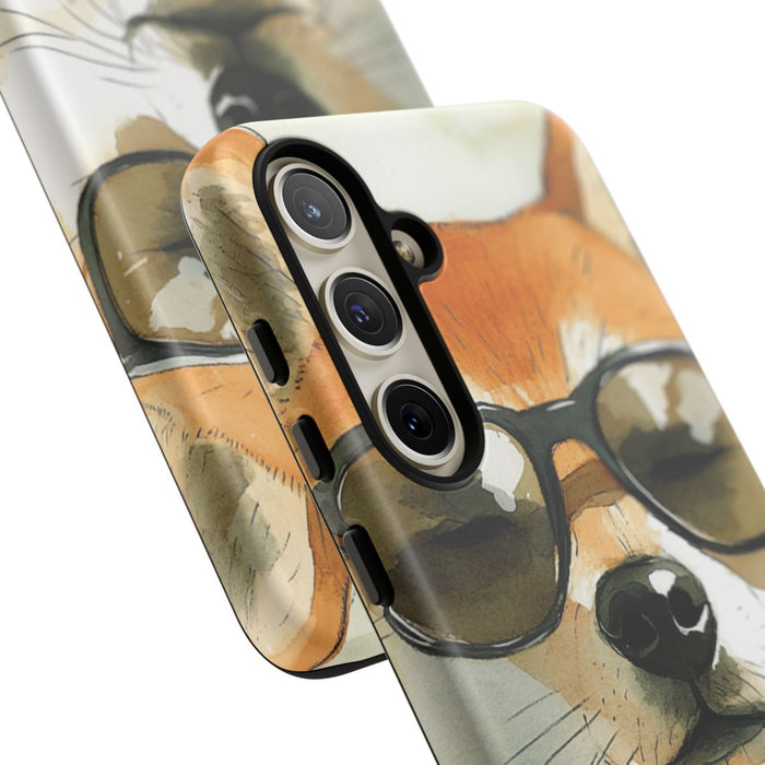 Stoere Shiba Inu met Zonnebril