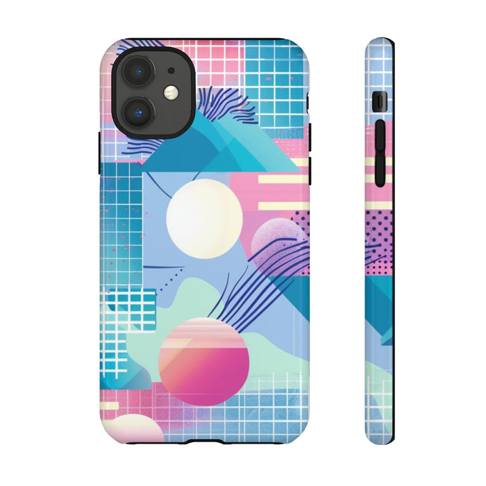 Abstract Geometrisch Patroon in Pasteltinten