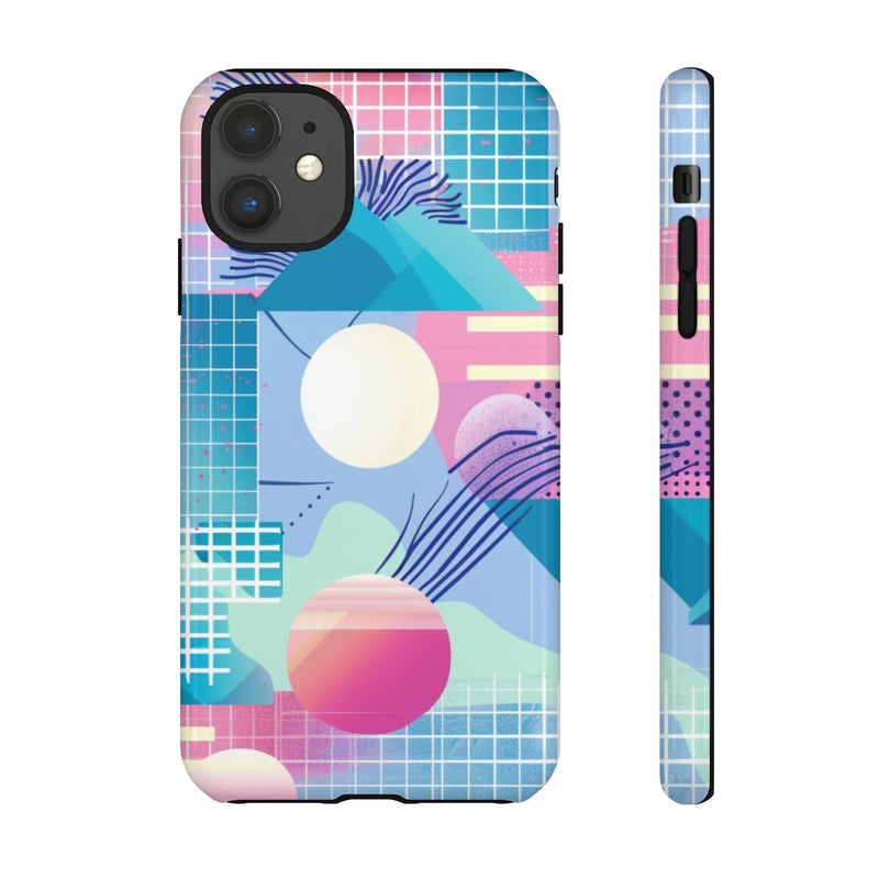 Abstract Geometrisch Patroon in Pasteltinten