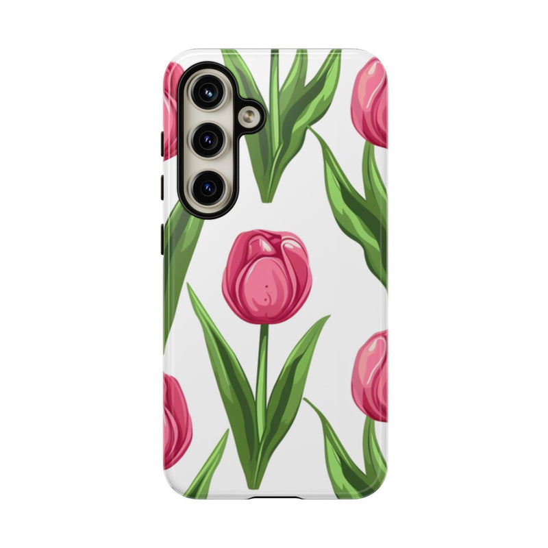 Roze Tulp Bloemenpatroon
