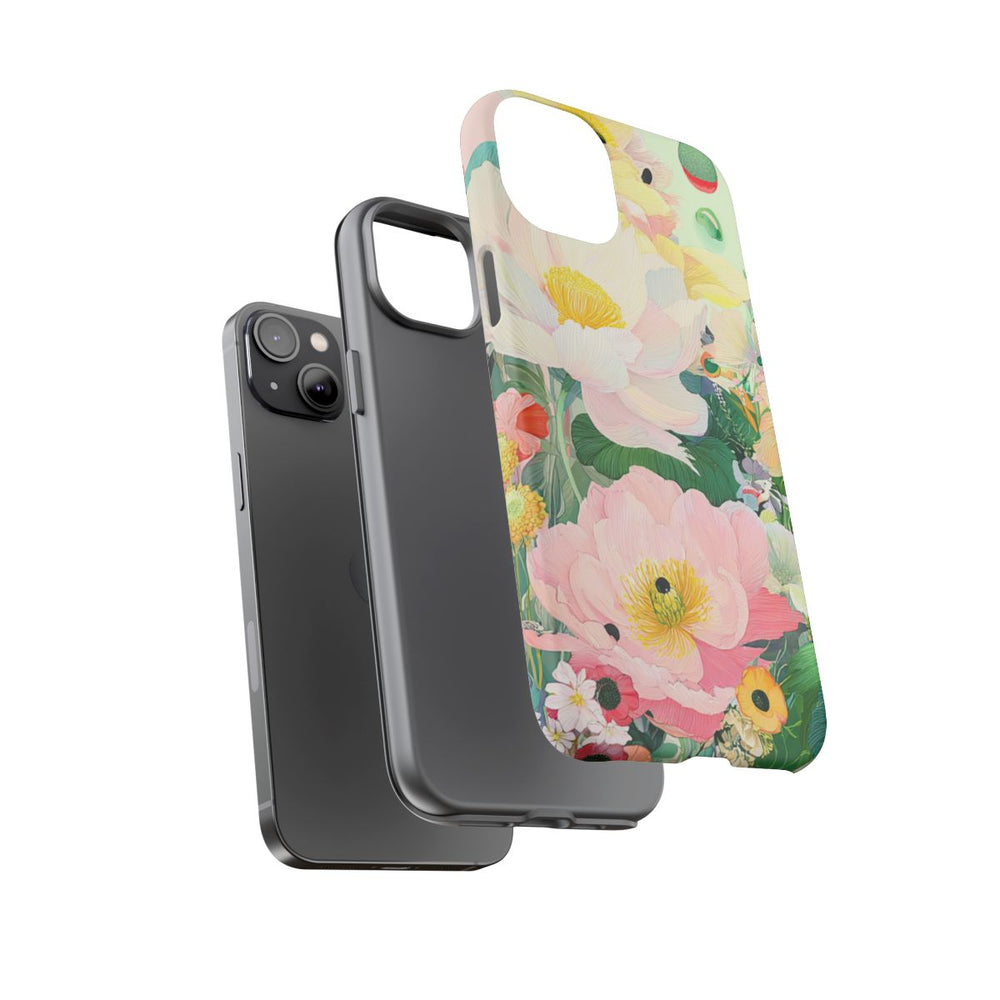 Fijne Zomerbloemen Illustratie