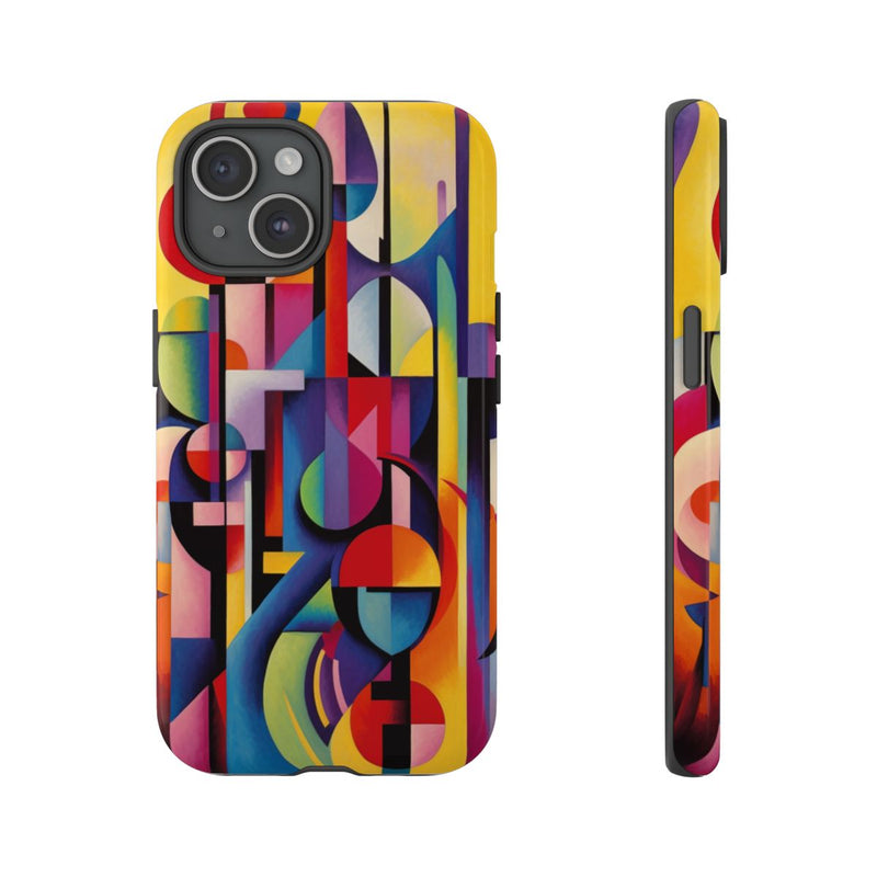 Abstracte Geometrische Vormen met Heldere Kleuren