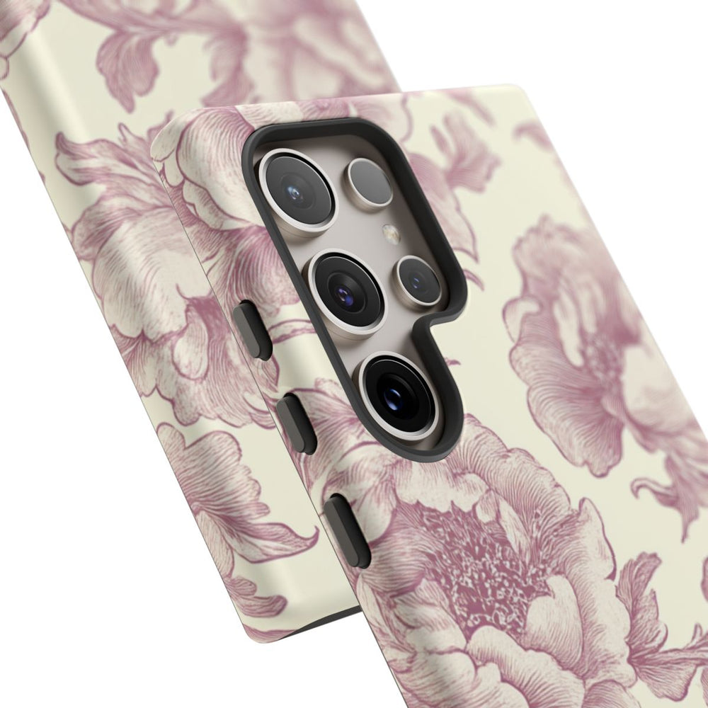 Elegante Victoriaanse Bloemenprint