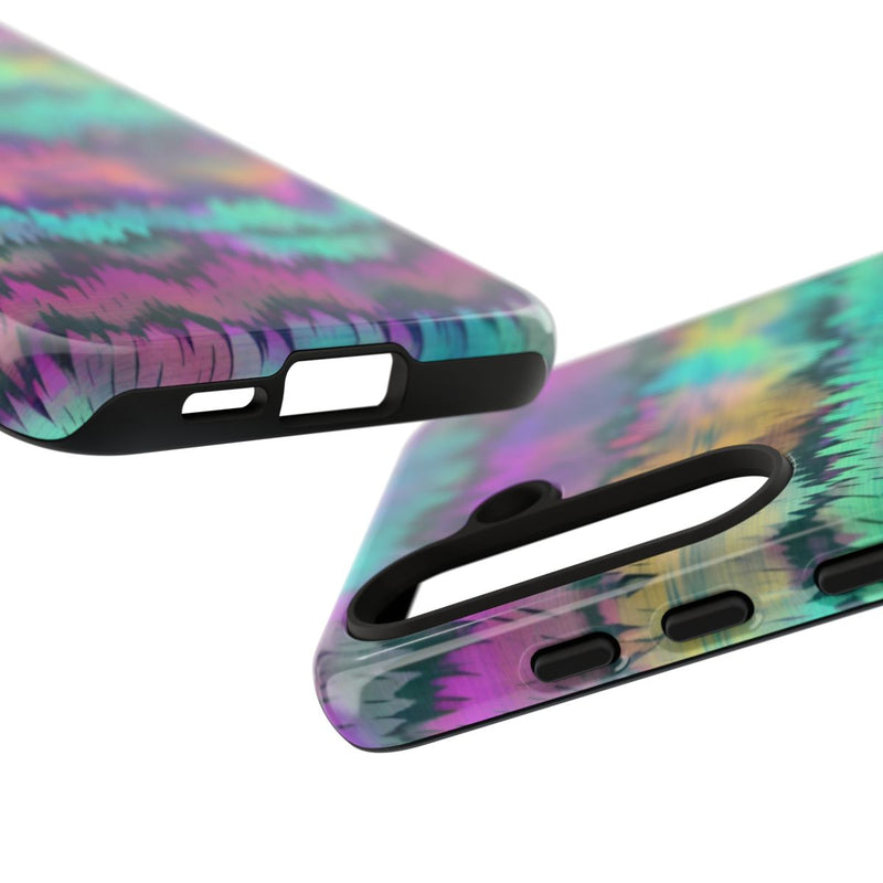 Kleurrijk Glitch Patroon Abstract Design