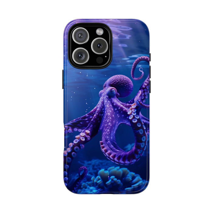 Paarse Octopus Onderwaterlandschap