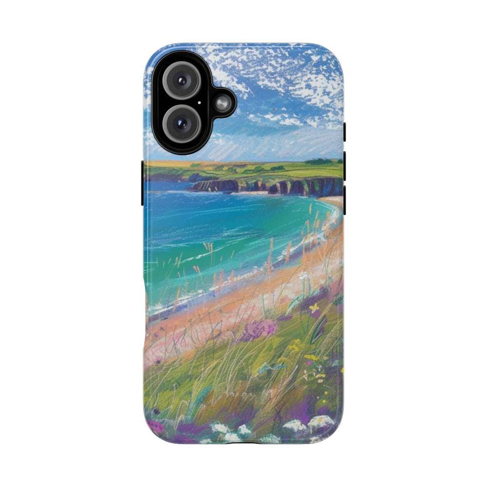 Kustbloemen en Strandlandschap