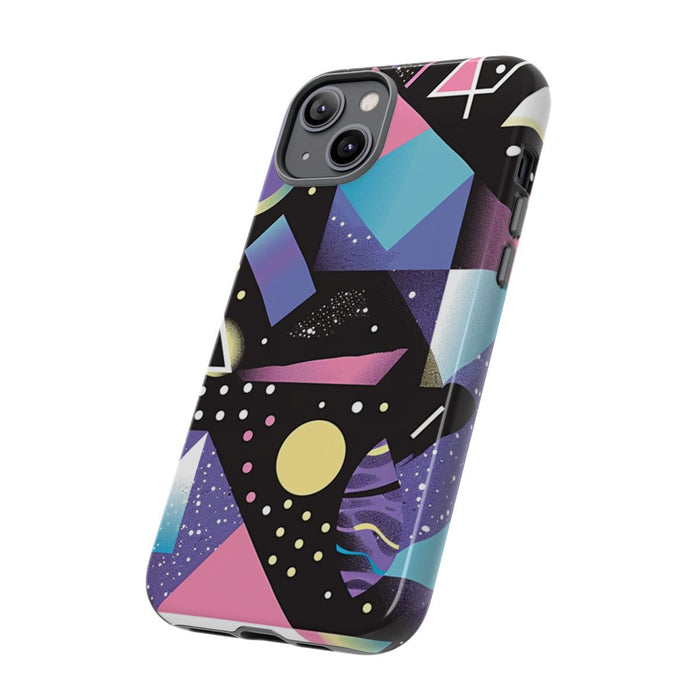 Geometrisch Vaporwave Abstract Patroon
