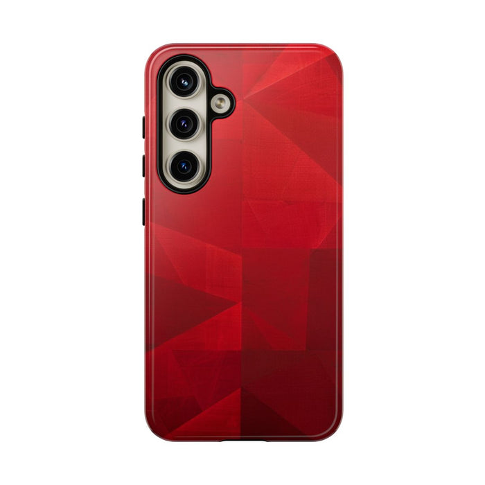 Rood Geometrisch Abstract Ontwerp