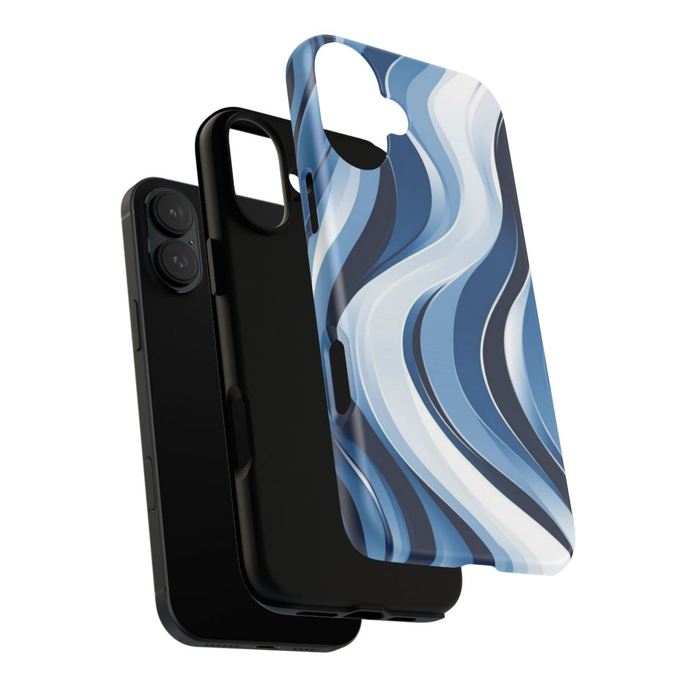 Moderne Blauwe Golven